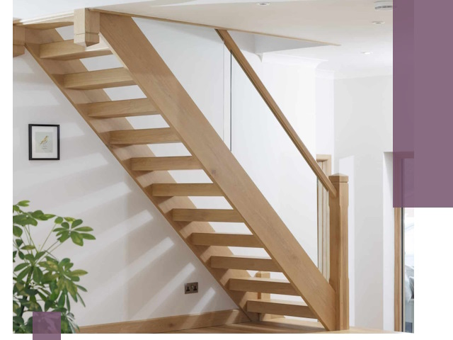 Изготовление деревянных лестниц под ключ в Орске для дома