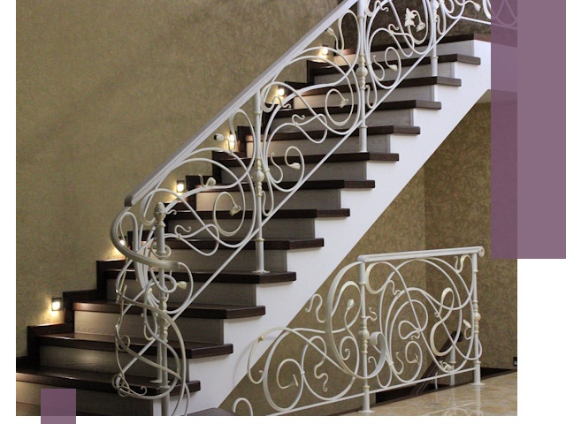 Кованые лестницы под ключ в Орске — изготовление и монтаж
