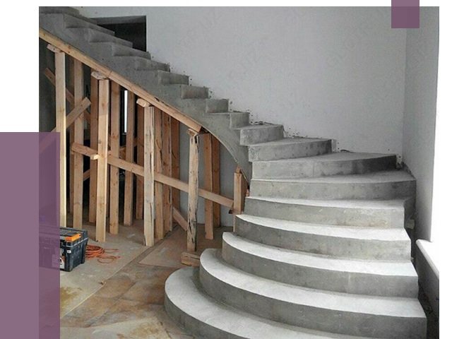 Изготовление бетонных лестниц под ключ в Орске от 20163 руб. | ПРОЛЁТ-Рск