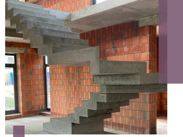 Изготовление бетонных лестниц под ключ в Орске