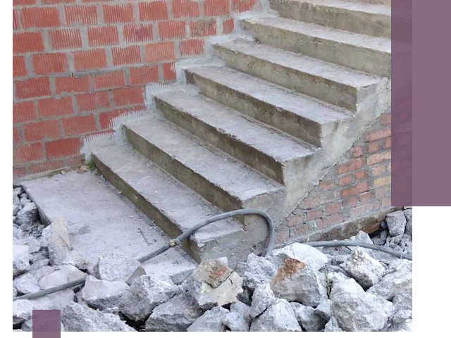 Демонтаж бетонных лестниц в Орске: быстро и безопасно