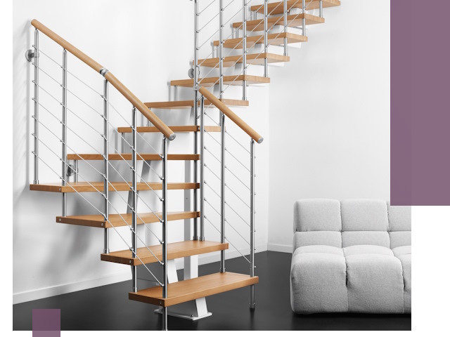 Модульные лестницы под ключ в Орске — монтаж и изготовление