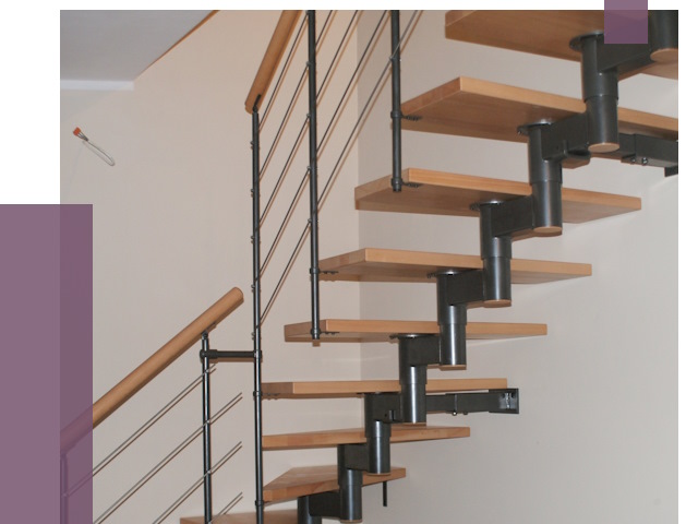 Изготовление модульных лестниц в Орске от 11633 руб. 