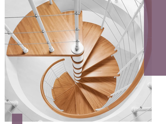 Изготовление винтовых лестниц под ключ в Орске