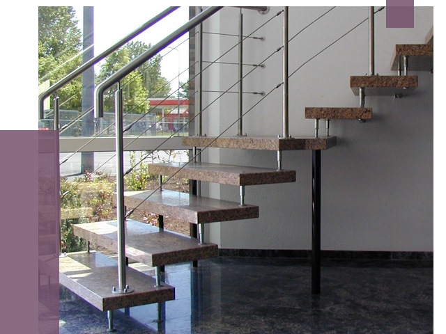 Лестницы на больцах в Орске от 8065 руб. под ключ | ПРОЛЁТ-Рск