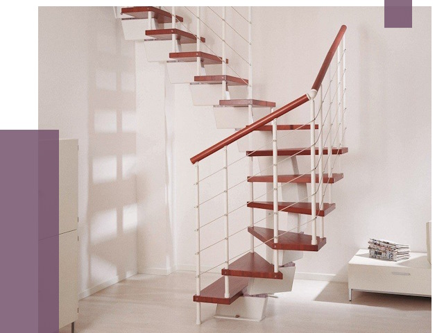 Изготовление лестниц на больцах в Орске от 9823 руб. | ПРОЛЁТ-Рск