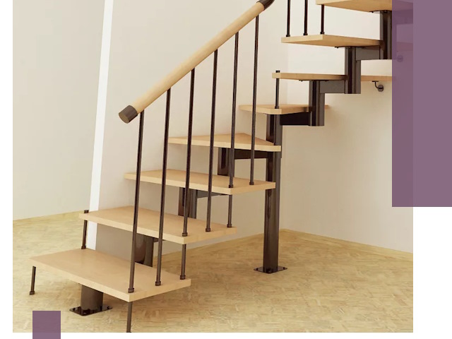 Монтаж лестниц на больцах в Орске — быстро и надежно