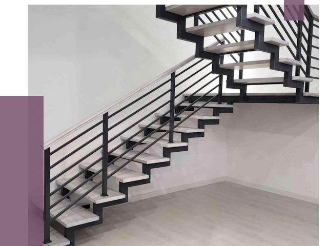 Лестницы на металлокаркасе под ключ в Орске от 12925 руб. | ПРОЛЁТ-Рск