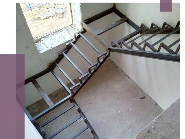 Монтаж лестниц на металлокаркасе в Орске от 12925 руб. — ПРОЛЁТ-Рск