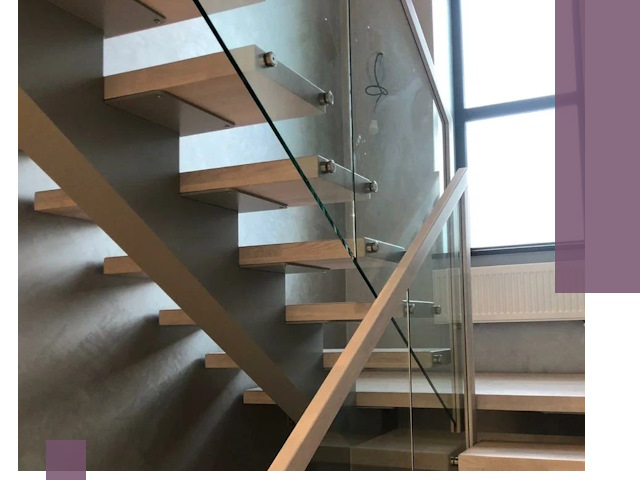 Изготовление лестниц на монокосоуре в Орске с монтажом и гарантией