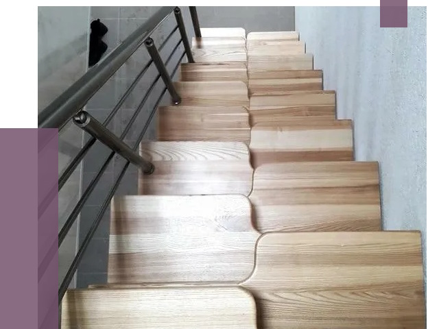 Лестницы гусиный шаг в Орске от 13184 руб. под ключ | ПРОЛЁТ-Рск