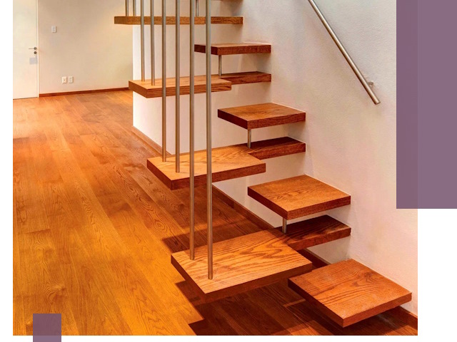 Лестницы «гусиный шаг» на заказ в Орске для узких пространств