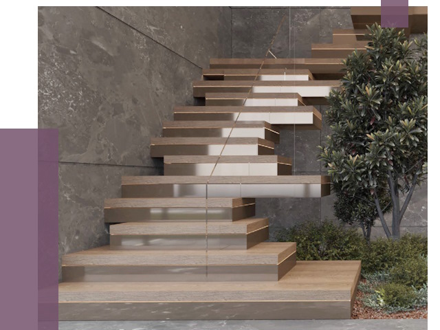 Современные лестницы в Орске от 13959 руб. | ПРОЛЁТ-Рск