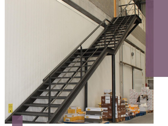 Лестницы для производства в Орске — изготовление и монтаж