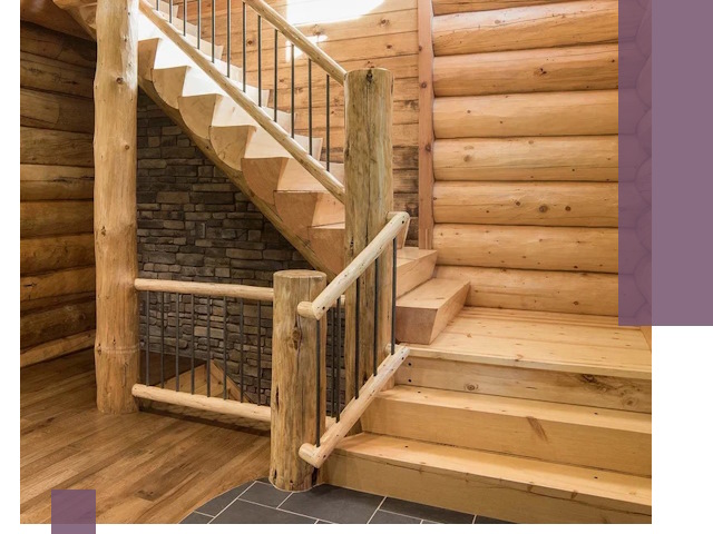 Лестницы в баню под заказ и профессиональный монтаж в Орске