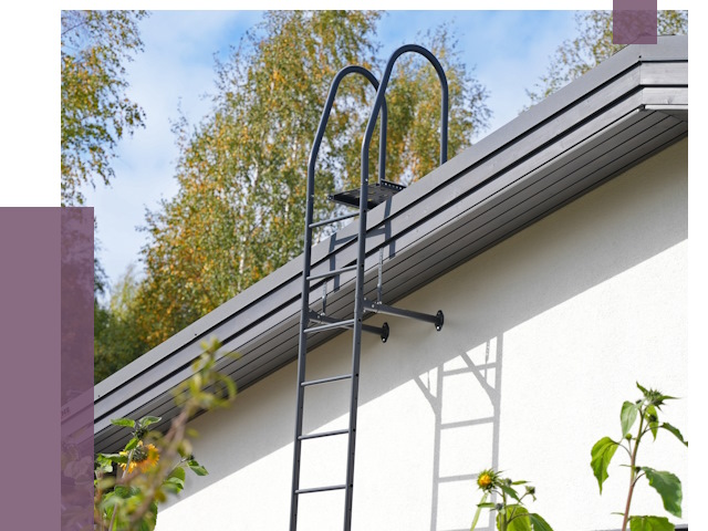 Лестницы на крышу в Орске от 19336 руб. — монтаж и монтаж ПРОЛЁТ-Рск