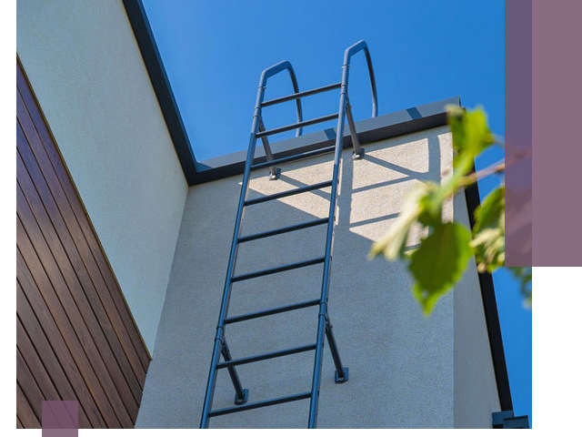 Лестницы на крышу в Орске — изготовление, монтаж, демонтаж