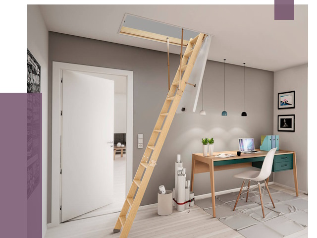 Чердачные лестницы в Орске — от 14735 руб. | ПРОЛЁТ-Рск