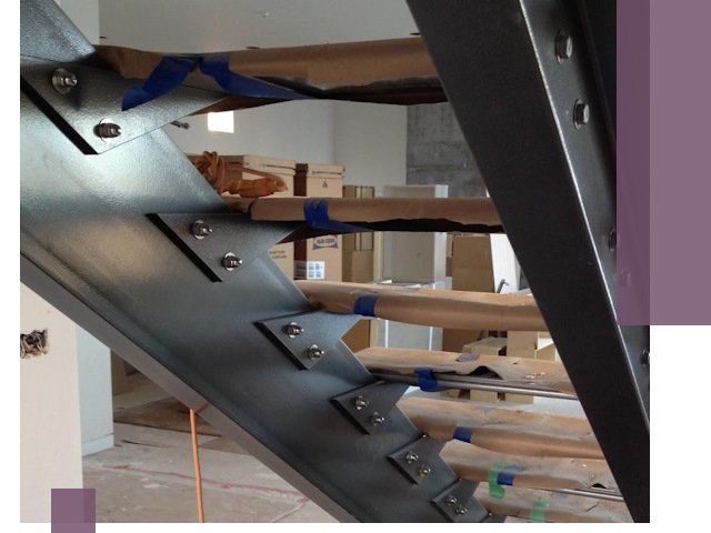 Усиление лестничных конструкций и усиление опор в Орске