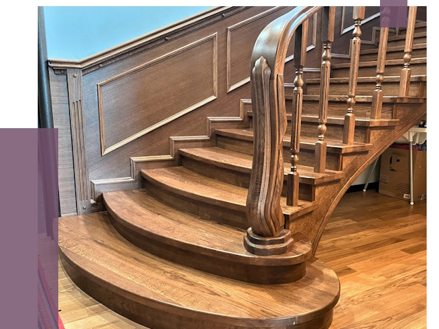 Дубовые лестницы под ключ в Орске от 178365 руб. — ПРОЛЁТ-Рск