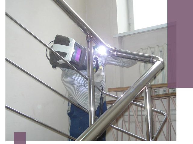 Монтаж перил и ограждений качественно в Орске