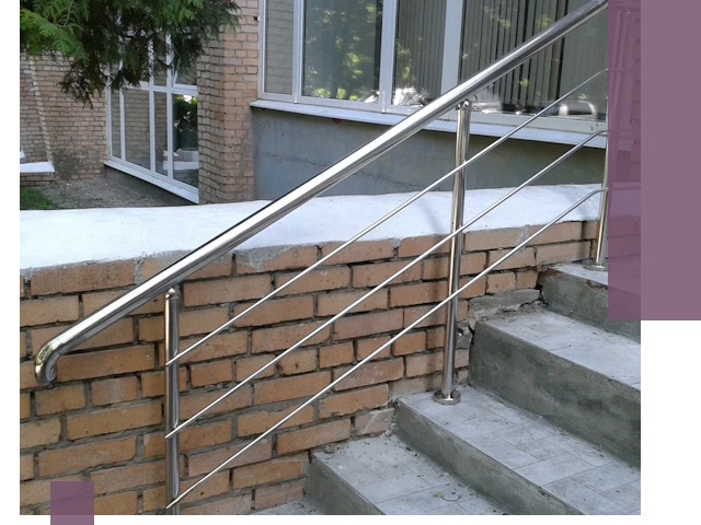 Перила из нержавеющей стали высокого качества в Орске