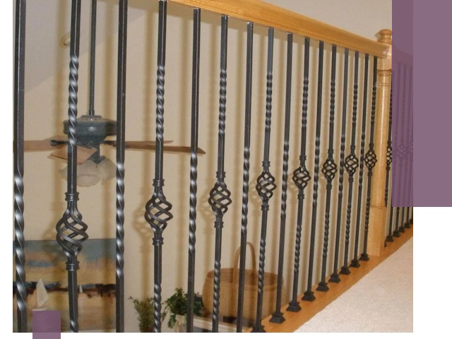 Изготовление и монтаж кованных перил в Орске под ключ
