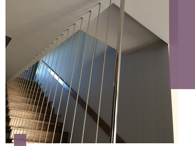 Тросовые перила под ключ в Орске — производство и монтаж