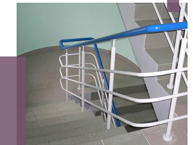 Перила в подъезде в Орске — установка и замена от 7497 руб. | ПРОЛЁТ-Рск