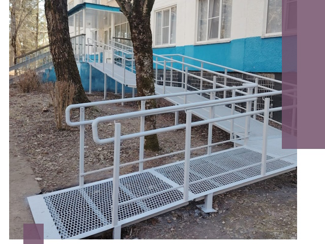 Пандусы под ключ в Орске: изготовление, монтаж и демонтаж
