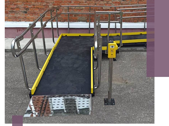 Изготовление наклонных пандусов для инвалидов в Орске