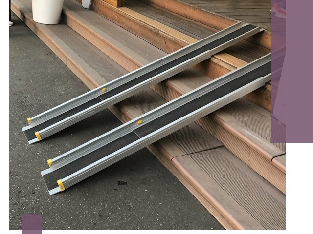 Телескопические пандусы под ключ в Орске — изготовление и монтаж