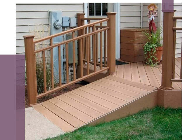 Пандус на крыльцо в Орске под ключ от 7858 руб. 