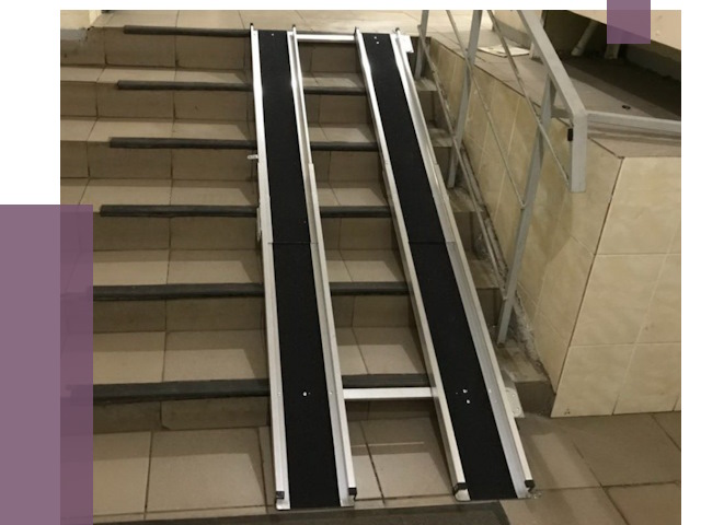 Установка пандуса в подъезд в Орске от 8065 руб. под ключ | ПРОЛЁТ-Рск