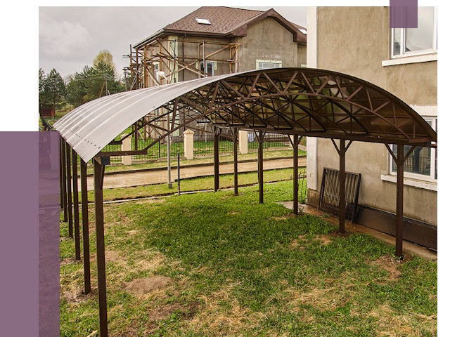 Демонтаж навесов в Орске от 4653 руб. — разборка и вывоз | ПРОЛЁТ-Рск