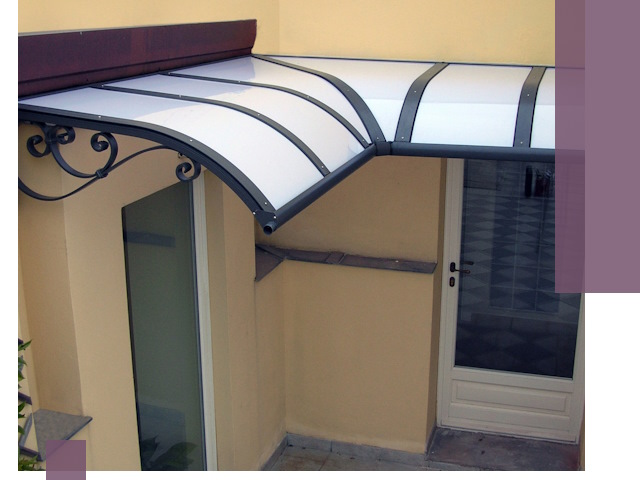 Монтаж козырьков любой сложности в Орске под ключ