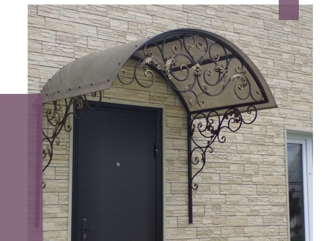 Ремонт козырьков в Орске от 7497 руб.  | ПРОЛЁТ-Рск