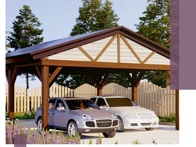 Навесы для автомобиля в Орске — изготовление и монтаж