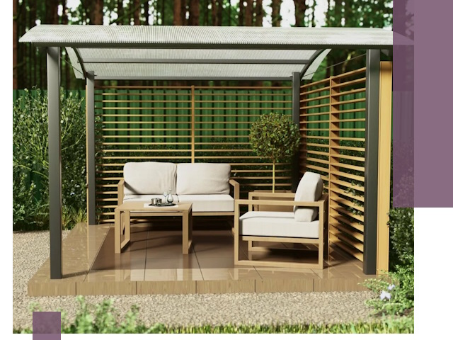 Навесы для дачи в Орске: изготовление, монтаж и демонтаж