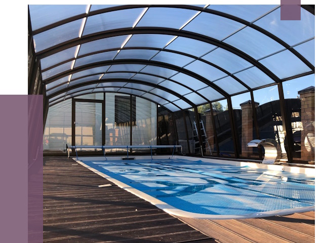 Навесы для бассейна в Орске от 16958 руб. под ключ | ПРОЛЁТ-Рск