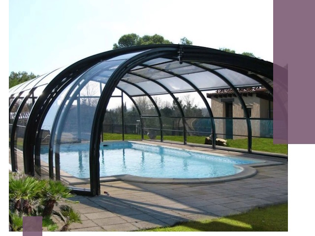 Навесы для бассейна в Орске: изготовление и монтаж под ключ