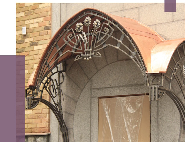 Арочные козырьки в Орске от 14735 руб. 