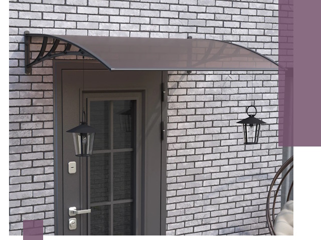 Недорогие козырьки и навесы под ключ в Орске