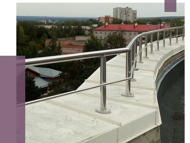 Парапеты и ограждения кровли в Орске от 5015 руб. 