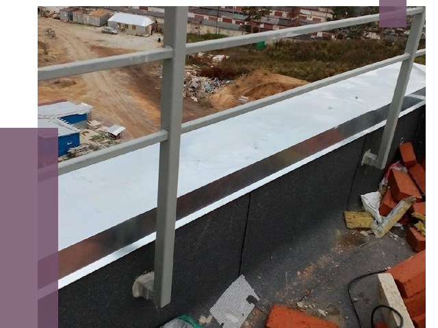 Монтаж парапетов в Орске от 4343 руб.  | ПРОЛЁТ-Рск