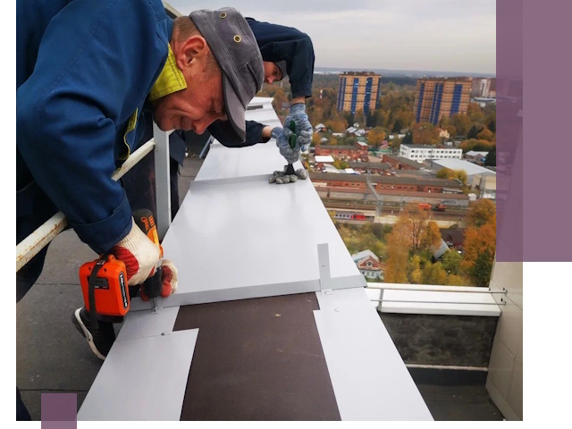 Монтаж парапетов в Орске — установка прочных металлических ограждений