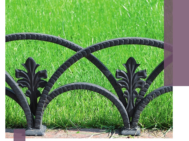 Декоративные металлические бордюры под ключ в Орске