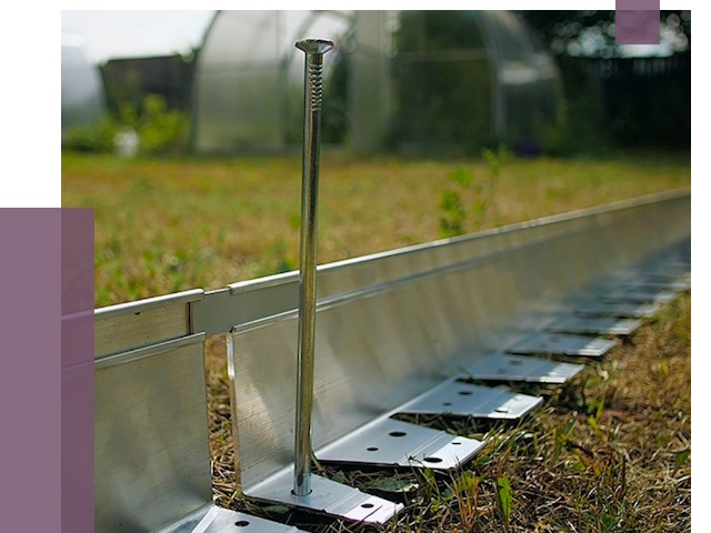 Металлические бордюры для газона в Орске от 4343 руб. | ПРОЛЁТ-Рск