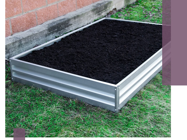 Металлические бордюры для грядок в Орске: прочность и аккуратность