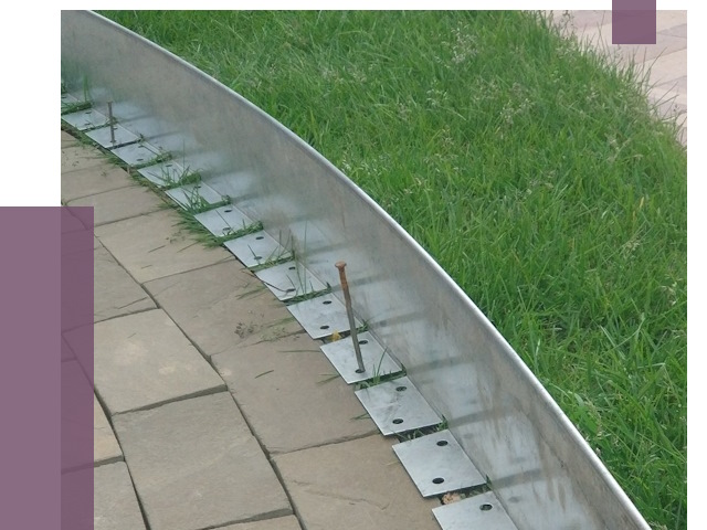 Металлические бордюры для тротуаров в Орске от 8789 руб.